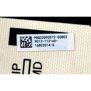 FUENTE DE PODER ORIGINAL PARA TV SHARP / NUMERO DE PARTE 9012-112160-16802014-S / K-P168-SO1 / P0Q22090572-00802 / PANEL K650WDF / DISPLAY JR645R3HA3L / MODELO 4P-B65EJ2U