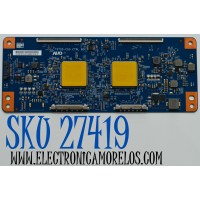 T-CON ORIGINAL PARA TV VIZIO / NUMERO DE PARTE 5565T56C08 / 75T05-C03 CTRL BD / UZ-5565T56-C08-08T / 55.65T56.C08 / 4006907-R110L-03 / PANEL T650QVF09.4 / DISPLAY T650QVN07.2 / MODELO P65QX-H1