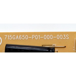 FUENTE DE PODER ORIGINAL PARA TV VIZIO / NUMERO DE PARTE ADTVJ1834ABP / 715GA650-P01-000-003S / (X)ADTVJ1834ABP / KSP650608 / 5025573A0166 / A2009450092 / PANEL T650QVF09.4 / DISPLAY T650QVN07.2 / MODELO P65QX-H1
