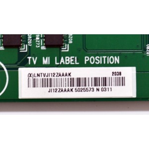 LED DRIVER ORIGINAL PARA TV VIZIO / NUMERO DE PARTE LNTVJI12ZAAAK / 715GA981-P01-000-005G / (X)LNTVJI12ZAAAK / JI12ZAAAK / PANEL T650QVF09.4 / DISPLAY T650QVN07.2 / MODELO P65QX-H1