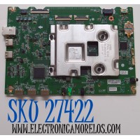 MAIN ORIGINAL PARA TV LG 4K UHD SMART TV / NUMERO DE PARTE 37173301 / EAX69766823 / EAX69766823(1.0) / EBT37173301 / PANEL NC860TQF-AAKH6 / DISPLAY LC860DQR (SR)(A1) / MODELO  86UQ7070ZUD / 86UQ7070ZUD.BUSYFKR