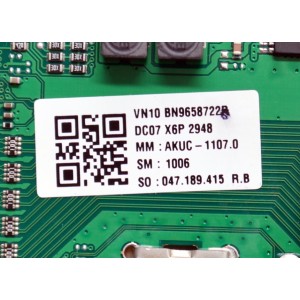 MAIN ORIGINAL PARA TV SAMSUNG 4K UHD HDR / NUMERO DE PARTE BN96-58722R / BN41-03231A / BN41-03231 / KANT_SU2E_DU7000 / BN9658722R / BN96-58579K / BN96-58286A / PANEL CY-BD055HGXVDH / DISPLAY LC550EQC (SS)(A4) / MODELO UN55DU7200BXZA / UN55DU7200BXZA SF14
