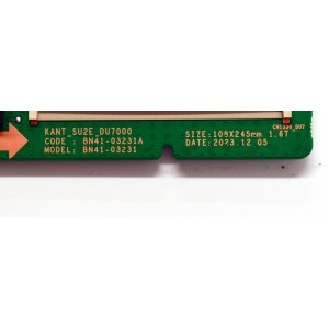 MAIN ORIGINAL PARA TV SAMSUNG 4K UHD HDR / NUMERO DE PARTE BN96-58722R / BN41-03231A / BN41-03231 / KANT_SU2E_DU7000 / BN9658722R / BN96-58579K / BN96-58286A / PANEL CY-BD055HGXVDH / DISPLAY LC550EQC (SS)(A4) / MODELO UN55DU7200BXZA / UN55DU7200BXZA SF14