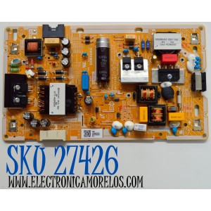 FUENTE DE PODER ORIGINAL PARA TV SAMSUNG / NUMERO DE PARTE L55SDVDXX / L55S6_DVD / BN44-01267A / BN44-01267C / BN44-01267E / BN44-01267F / PANEL CY-BD055HGXVDH / DISPLAY LC550EQC (SS)(A4) / MODELO UN55DU7200BXZA / UN55DU7200BXZA SF14
