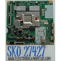 MAIN ORIGINAL PARA TV LG 4K UHD SMART TV / NUMERO DE PARTE EBT66433307 / EAX69083603 / EAX69083603(1.0) / 66433307 / 66323701 / 32863601 / PANEL NC650DQG-AAHX1 / DISPLAY LC650DQJ (SM)(A1) / MODELO 65UN6955ZUF / 65UN6955ZUF.AUSWLKR