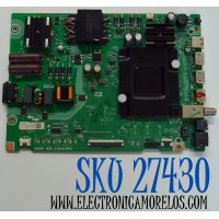 MAIN FUENTE COMBO ORIGINAL PARA TV HISENSE 4K UHD HDR ROKU TV / NUMERO DE PARTE 409841 / RSAG7.820.51635/ROH / 55A51HUR(0002) / 409840 / PANEL JHD550H1U62-T0LA / DISPLAY PT550GT08-1 VER.1.0 / BOARD PT550GT08-1-XR-1 / PT550GT08-1-XL-1 / MODELO 55R6030N 