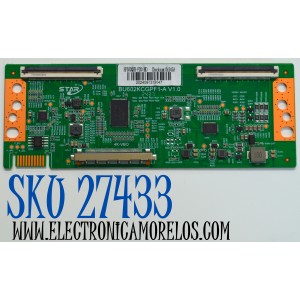 T-CON ORIGINAL PARA TV SCEPTRE / NUMERO DE PARTE BU602KCGPF1-A / BU602KCGPF1-A V1.0 / HF500QUB-F20 / 4K-VBO / PANEL MDHF500QUB-F20 / DISPLAY HF500QUB-F20 / MODELO U515CV-UMRD