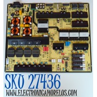 FUENTE DE PODER ORIGINAL PARA TV SAMSUNG / NUMERO DE PARTE BN44-01232A / L98S8NA_CDY / BN4401232A / PANEL CY-TC098FKEV1H / DISPLAY HV980QUB-S1A / BOARD 100418278C0699A / 47.6004707 / 100418281C0699A / SC001007 / 100418279C0699A / MODELO QN98Q80CDFXZA BA02
