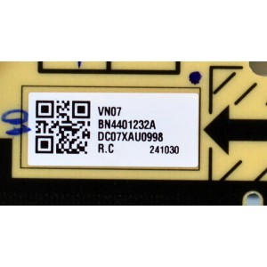 FUENTE DE PODER ORIGINAL PARA TV SAMSUNG / NUMERO DE PARTE BN44-01232A / L98S8NA_CDY / BN4401232A / PANEL CY-TC098FKEV1H / DISPLAY HV980QUB-S1A / BOARD 100418278C0699A / 47.6004707 / 100418281C0699A / SC001007 / 100418279C0699A / MODELO QN98Q80CDFXZA BA02