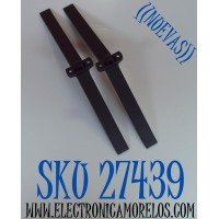 KIT DE BASES ORIGINAL NUEVAS PARA TV LG 2 PIEZAS / NUMERO DE PARTE MEZ69071701 / MEZ69071708 / MEZ69071701(REV01) / MEZ69071708(REV00) / MAM660025 / MODELO 86UQ90 / 70" / 75"