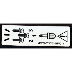KIT DE BASES ORIGINAL NUEVAS PARA TV LG 2 PIEZAS / NUMERO DE PARTE MEZ69071701 / MEZ69071708 / MEZ69071701(REV01) / MEZ69071708(REV00) / MAM660025 / MODELO 86UQ90 / 70" / 75"