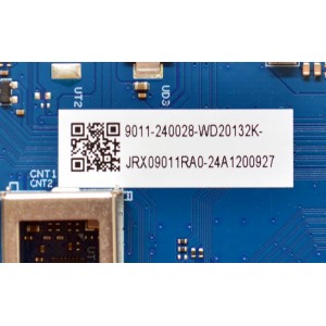 MAIN ORIGINAL PARA TV JVC 4K UHD ROKU TV / NUMERO DE PARTE 9011-240028-WD20132K / CVR964_QH / 7.TR964QH11000.0A0 / JRX09011RA0 / 24A1200927 / JPOF24090057 / PANEL K860WDJ1 / DISPLAY SG8561D05-1 / MODELO SI85URF