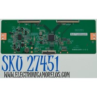 T-CON ORIGINAL PARA TV JVC / NUMERO DE PARTE 3429A1002C24 / SG8561D05-1-C-1 / C05448S0F-C / SG8561D05-1 / 3429A1002C2411HC / PANEL K860WDJ1 / DISPLAY SG8561D05-1 / MODELO SI85URF