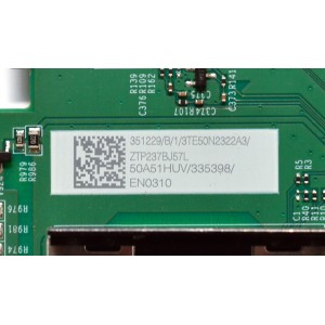 MAIN FUENTE COMBO ORIGINAL PARA TV HISENSE 4K UHD HDR VIDAA / NUMERO DE PARTE 351229 / RSAG7.820.12970/ROH / 50A51HUV / 335398 / EN0310 / PANEL HD500H1U91-T0L2 / DISPLAY CV500U2-L01 REV:02 / MODELO 50A65KV