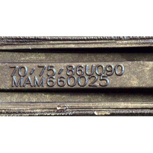 KIT DE BASES ORIGINAL PARA TV LG 2 PIEZAS / NUMERO DE PARTE MEZ69071701 / MEZ69071708 / MEZ69071701(REV01) / MEZ69071708(REV00) / MAM660025 / MODELO 86UQ90 / 75" / 70"