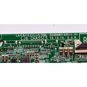 MAIN ORIGINAL PARA TV LG / NUMERO DE PARTE EBU63642136 / EAX66851605 / EAX66851605(1.0) / 63642136 / PANEL NC430DUE  / DISPLAY LC430DUY (SH)(A3) / MODELO 43LH570A-UE / 43LH570A-UE.BWMWLJM