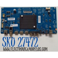 MAIN ORIGINAL PARA TV JVC 4K UHD HDR ROKU TV / NUMERO DE PARTE 9011-240028-WD2011GK / CVR964_QH / 7.TR964QH11000.0B2 / JRX09011RA0 / 24A1200386 / JPOF24090100 / PANEL K750WDJ1 / HV750QUB-F91 / MODELO SI75URF