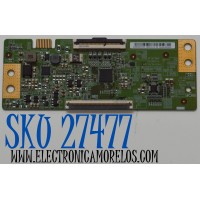 T-CON ORIGINAL PARA TV VIZIO / NUMERO DE PARTE 44-9772104 / 47_6021754 / HV430FHB_F91_V00 / 44-97721040 / 44-9772104O / HV430FHBF91 / PANEL BOEI430WU1 / HV430FHB-F91 / MODELO VFD43M-0804 / VFD43M-0804 LBVFU6JA