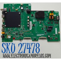 MAIN FUENTE COMBO ORIGINAL PARA TV PHILIPS 4K UHD HDR GOOGLE TV / NUMERO DE PARTE SVS7RT5109-MA200CK / TPD.RT2851F.PC781 (T) / 7RT51FA8ATAT / 51F0211.240712151450.0400 / PANEL LVU550CSDX E1138 / DISPLAY ST5461D12-8 VER.2.2 / MODELO 55PUL7552/F7