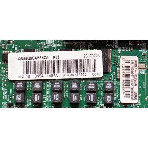 MAIN ORIGINAL PARA TV SAMSUNG / NUMERO DE PARTE BN94-11487A / BN41-02572A / BN41-02572 / BN97-12396A / BN9411487A / PANEL CY-XM055FLLV3H / DISPLAY LSF550FF02-M02 / BN96-42068A / MODELO QN55Q8CAMFXZA / QN55Q8CAMFXZA FA02