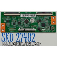 T-CON ORIGINAL PARA TV SCEPTRE / NUMERO DE PARTE N2TP430FHDLV1D / N2TP430FHDLV1D_A0 / CC430LV1D / N2TP430FHDLV1D-T_A0 / 2K-LVDS / LGB516 A2173 / PANEL BOEA430WU1 / DISPLAY CC430LV1D VER.02 / MODELO X437BV-FSRD / X437BV-FSRB