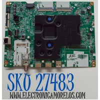 MAIN ORIGINAL PARA TV LG 4K UHD HDR SMART TV / NUMERO DE PARTE EBT67926902 / EAX70043606 / EAX70043606(1.3) / 67926902 / PANEL NC750TQG-ABKHG / DISPLAY HV750QUB-F9E / MODELO 75UT7550AUA / 75UT7550AUA.BUSFLKR