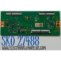 T-CON ORIGINAL PARA TV VIZIO / NUMERO DE PARTE 513C55B0M42 / TV55B0-ZC26-01(A) / E022M727-A2 / 303C55B0231 / M24/0105-01888 / 2010146612 / DISPLAY ST4951D01-1 VER.2.2 / MODELO V4K50M-0810 / V4K50M-0810 LMC1T8MA