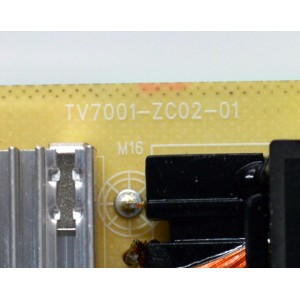 FUENTE DE PODER ORIGINAL PARA TV SELECT SERIES ROKU / NUMERO DE PARTE 514C7001M26 / TV7001-ZC02-01 / E021M488-B1 / M26/1677-00291 / 2010139189 / DISPLAY JR645R3HA3L / MODELO 65R4A5R / 65R4AX