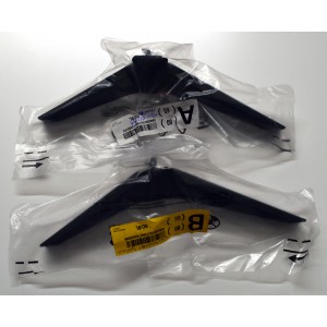 KIT DE BASES ORIGINAL NUEVAS PARA TV LG 2 PIEZAS / NUMERO DE PARTE MEZ69071719 / MEZ69071719(REV00) / MAM660093 / MEZ64114729(REV01) / MEZ64114730(REV01) / AAN30078473MST / AAN30078474MST / MODELO 65UT7000PUA / 65UT7000PUA.BUSFLKR / 65UQ80