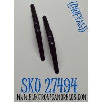KIT DE BASES ORIGINAL NUEVAS PARA TV TCL 2 PIEZAS / NUMERO DE PARTE 68-32D29B / 68-32D29B-000 / MODELO 32S331 / 32S353 / 32S355 / 32S35