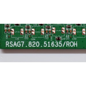 MAIN FUENTE COMBO ORIGINAL PARA TV HISENSE 4K UHD HDR ROKU TV / NUMERO DE PARTE 409841 / RSAG7.820.51635/ROH / 55A51HUR / 409840 / PANEL JHD550H1U51 / DISPLAY T550QVN10.0 / BOARD SST32 S0S XR BD / SST45 S02 XL BD / MODELO 55R6030N 
