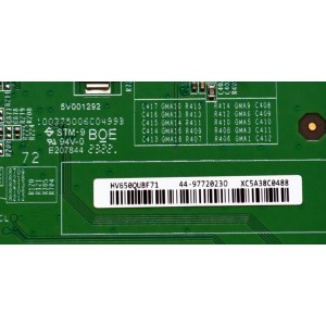 T-CON ORIGINAL PARA TV VIZIO / NUMERO DE PARTE 44-9772023 / HV650QUBF71 / 44-97720230 / 100375006C0499B / 5V001292 / PANEL BOEI650WQ1 / DISPLAY HV650QUB-F71 / MODELO M65Q6-L4 / M65Q6-L4 LBSFR7GZ