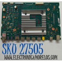 MAIN ORIGINAL PARA TV SONY BRAVIA 4K UHD HDR GOOGLE TV / NUMERO DE PARTE A5042724A 884 / 100972432 / A-5042-724-A 884 / PANEL YSBM055CNO11 / DISPLAY HV550QUB-N5M / MODELO KD-55X80J / KD55X80J