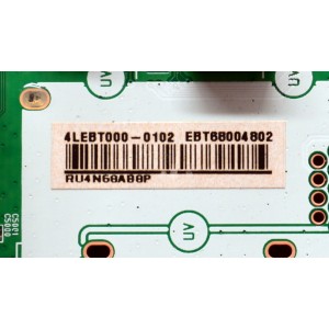 MAIN ORIGINAL PARA TV LG 4K UHD HDR SMART TV / NUMERO DE PARTE EBT68004802 / EAX70043606 / EAX70043606(1.3) / 68004802 / PANEL NC650TQG-AAKHA / DISPLAY LC650EQC (SP) (A1) / MODELO 65UT7550AUA / 65UT7550AUA.BUSYLKR
