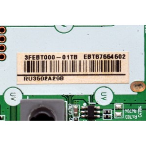MAIN ORIGINAL PARA TV LG 4K UHD HDR SMART TV / NUMERO DE PARTE EBT67554502 / EAX70043604 / EAX70043604(1.0) / 67554502 / PANEL NC750TQG-VSKHA / DISPLAY JR745R3HA17 / MODELO 75UR8000AUA / 75UR8000AUA.BUSMLKR