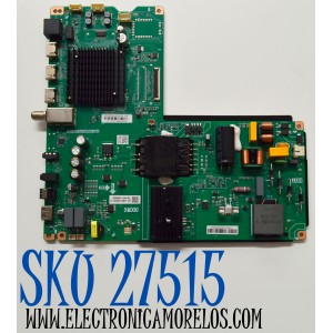 MAIN FUENTE COMBO ORIGINAL PARA TV ELEMENT XUMO TV 4K UHD HDR / NUMERO DE PARTE 9011-240038-WC2010EK / TPD.T962D4.PC761 (T) / 9011-240038-WC2010EK-CV / TE9011ARA0 / M24050218 / Q24074-KT / PANEL K430WDJ1 / DISPLAY V430DJ1-Q01 REV.D2 / MODELO E550AE43C