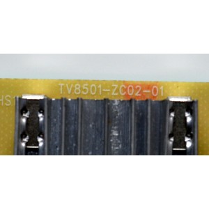 FUENTE DE PODER ORIGINAL PARA TV ONN / NUMERO DE PARTE 514C8501M02 / TV8501-ZC02-01 / E021M801-B2 / M02/1737-01425 / 2010141560 / DISPLAY V850DJ2-Q01 / MODELO 100150805 85"