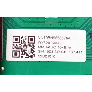 MAIN ORIGINAL PARA TV SAMSUNG 4K UHD HDR / NUMERO DE PARTE BN96-58676A / BN41-03231A / BN41-03231 / KANT_SU2E_DU7000 / BN9658676A / BN96-58579A / BN96-58286A / PANEL CY-BD055HGXV2H / DISPLAY LC550EQC (SP)(A3) / MODELO UN55DU7200BXZA / UN55DU7200BXZA WB01
