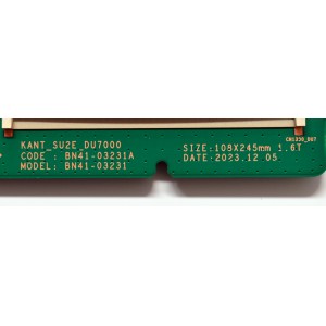 MAIN ORIGINAL PARA TV SAMSUNG 4K UHD HDR / NUMERO DE PARTE BN96-58676A / BN41-03231A / BN41-03231 / KANT_SU2E_DU7000 / BN9658676A / BN96-58579A / BN96-58286A / PANEL CY-BD055HGXV2H / DISPLAY LC550EQC (SP)(A3) / MODELO UN55DU7200BXZA / UN55DU7200BXZA WB01