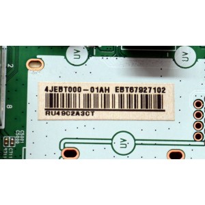 MAIN ORIGINAL PARA TV LG 4K UHD HDR SMART TV / NUMERO DE PARTE EBT67927102 / EAX70073606 / EAX70073606(1.3) / 67927102 / PANEL NC750TQG-VCKHG / DISPLAY ST7461D03-5 VER.2.1 / BOARD ST7461D03-5-XRR-2 / ST7461D03-5-XLL-2 / MODELO 75UT7550AUA.BUSDLKR
