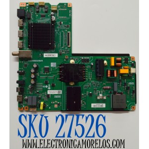 MAIN FUENTE COMBO ORIGINAL PARA TV ELEMENT XUMO TV 4K UHD HDR / NUMERO DE PARTE 9011-240038-WC2010HK / TPD.T962D4.PC761 (T) / CVTE9011ARA0-24613S00452 / S24050169-0A00712 / Q24080-KT / PANEL K430WDJ1 / DISPLAY HV430QUB-F70 / MODELO E550AE43C