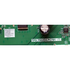 MAIN FUENTE COMBO ORIGINAL PARA TV ELEMENT XUMO TV 4K UHD HDR / NUMERO DE PARTE 9011-240038-WC2010HK / TPD.T962D4.PC761 (T) / CVTE9011ARA0-24613S00452 / S24050169-0A00712 / Q24080-KT / PANEL K430WDJ1 / DISPLAY HV430QUB-F70 / MODELO E550AE43C