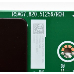 MAIN ORIGINAL PARA TV HISENSE 4K UHD HDR GOOGLE TV / NUMERO DE PARTE 411546 / RSAG7.820.51256/ROH / 404158 / 65S7NUA / N24197KU / PANEL HE650X3U61-T0L1 / DISPLAY PT650GT02-7 VER.1.0 / BOARD PT650GT02-3-XR2-3 / PT650GT02-3-XR1-3 / MODELO 65S75N