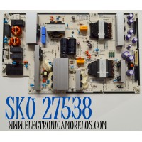FUENTE DE PODER ORIGINAL PARA TV LG / NUMERO DE PARTE EAY65689434 / EAX68999703 / EAX68999703(1.1) / 65689434 / PANEL AC550AQL / MODELO OLED55B4PUA / OLED55B4PUA.DUSQLJR