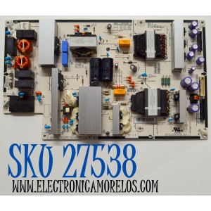 FUENTE DE PODER ORIGINAL PARA TV LG / NUMERO DE PARTE EAY65689434 / EAX68999703 / EAX68999703(1.1) / 65689434 / PANEL AC550AQL / MODELO OLED55B4PUA / OLED55B4PUA.DUSQLJR
