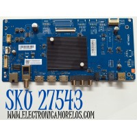 MAIN ORIGINAL PARA TV ONN ROKU 4K UHD HDR / NUMERO DE PARTE 9011-240028-WD2012XK / CVR964_QH / 7.TR964QH11000.0B0 / Q24171-KT / JRX09011RA0 / 2492400446 / JPOF24080108 / PANEL K650WDGF / DISPLAY HV650QUB-F70 / MODELO 100012587 65"