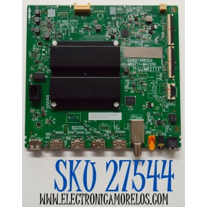 MAIN ORIGINAL PARA TV TCL 4K UHD HDR QLED ROKU TV / NUMERO DE PARTE G0301-000463 / G0102-000304 / 40-MR27T1-MAC2H / MR27T1 / G0301-000463-Z00 / G0301-000463-Z0S / V8-MR27K01-LF / PANEL LVU430NDAL / DISPLAY V430DJ2-Q01  F2 / MODELO 43Q51BR