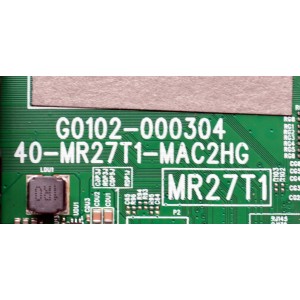 MAIN ORIGINAL PARA TV TCL 4K UHD HDR QLED ROKU TV / NUMERO DE PARTE G0301-000463 / G0102-000304 / 40-MR27T1-MAC2H / MR27T1 / G0301-000463-Z00 / G0301-000463-Z0S / V8-MR27K01-LF / PANEL LVU430NDAL / DISPLAY V430DJ2-Q01  F2 / MODELO 43Q51BR