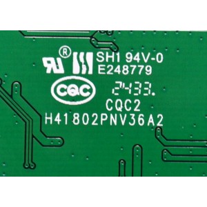 T-CON ORIGINAL PARA TV HISENSE / NUMERO DE PARTE 412138 / RSAG7.820.11100\ROH / H41802NV36A2 / TCFZ249QB4FC / FZ70G / PANEL HD650H1U51-TALB6\ROH / DISPLAY T650QVN07.5 / BOARD 65T55 S1M XL2 / 65T55 S1N XL1 / 65T55 S1K XR2 / 65T55 S1L XR1 / MODELO 65QD65NF