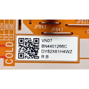 FUENTE DE PODER ORIGINAL PARA TV SAMSUNG / NUMERO DE PARTE BN44-01266C / L43S6_DVD / BN4401266C / PANEL CY-BD043HGAV2H / T430QVN03.P / BN96-52434B / MODELO UN43DU7200DXZA / UN43DU7200DXZA AB06
